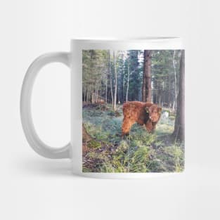 Scottish Highland Cattle Calf 1594 Mug